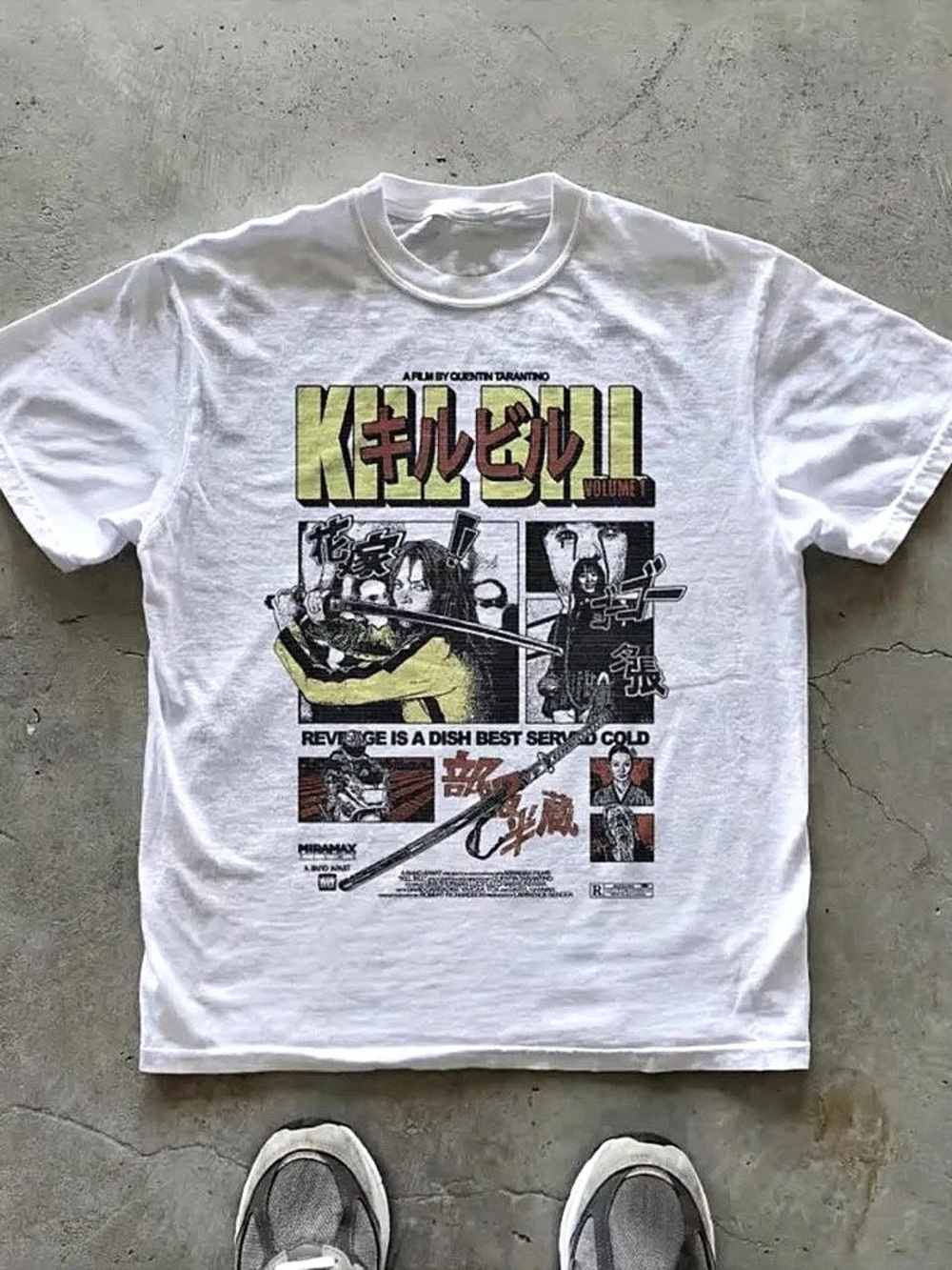 Graphic Short Sleeve Tee in White